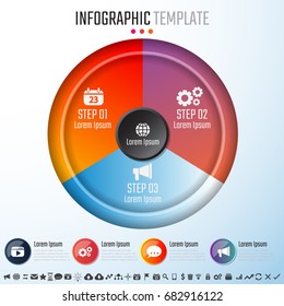 Infographics Design Template,Vector Illustration