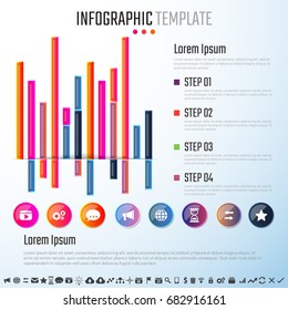 Infographics Design Template,Vector Illustration