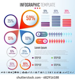 Infographics Design Template,Vector Illustration