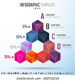 Infographics Design Template,Vector Illustration