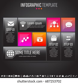 Infographics Design Template,Vector Illustration