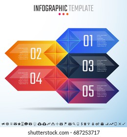 Infographics Design Template,Vector Illustration
