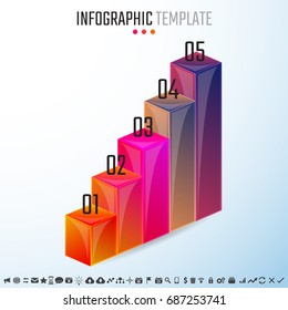 Infographics Design Template,Vector Illustration