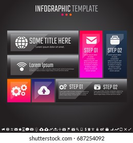 Infographics Design Template,Vector Illustration