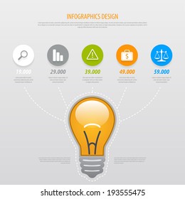 infographics design. vector eps 10.