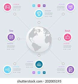 infographics design. vector eps 10