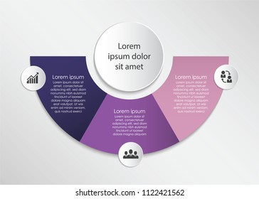 Infographics design vector and marketing icons can be used for business concept with 4 options, steps or processes