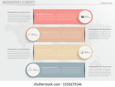 Infographics design vector and marketing icons can be used for workflow layout, diagram, annual report, web design