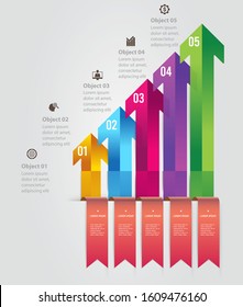 Infographics design vector and marketing icons can be used for workflow layout.