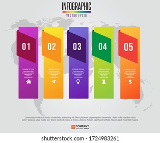 Infographics design vector and marketing icons can be used for workflow layout.