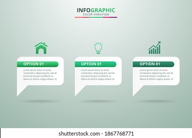 Infographics design vector and marketing icons
