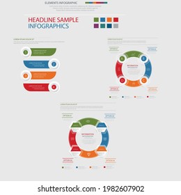 infographics design vector and marketing icons can be used for workflow layout, diagram, annual report, web design. Business concept 