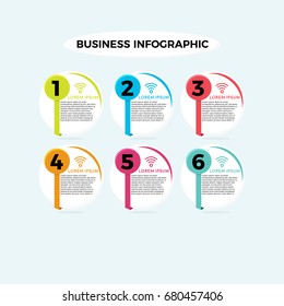 infographics design vector and marketing, for workflow layout, diagram, annual report