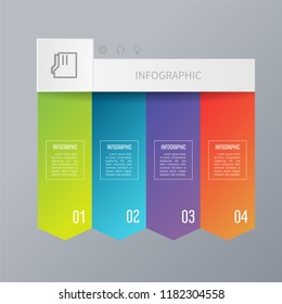 Infographics design. Vector timeline infographic template.