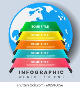 Infographics Design world