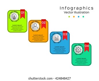 Infographics for education brochures and presentations.