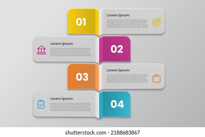 Infographics elemen chart design template