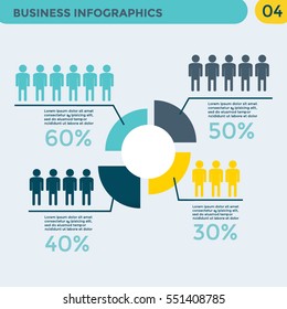 Infographics Element  - business vector illustration for presentation, booklet, website, blog, workflow layout, brochure, banner, card, step up options, web design, poster, flyer, timeline. 