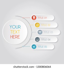 Infographics Element Template - Data Analysis, Presentation, Business - vector EPS10