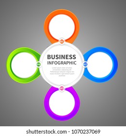 Infographics element vector design, Business concept with 4 steps, workflow, diagram, banner, process, business presentation template, web design.