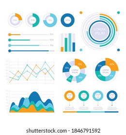 Infographics element vector design, Business concept with 4 steps, workflow, diagram, banner, process, business presentation template, web design.