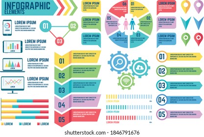 Infographics element vector design, Business concept with 4 steps, workflow, diagram, banner, process, business presentation template, web design.