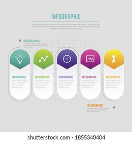 Infographics element vector design, Business concept with steps, workflow, diagram, banner, process, business presentation template, web design.