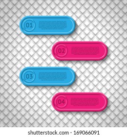 Infographics elements. Design template. Graphic or website colorful layout. Vector illustration