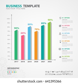 Infographics elements diagram with 6 steps, options, Vector illustration, Rectangular 3d icon, presentation,  advertisment, Process chart, business flyer, banner design, web design, timeline, silde