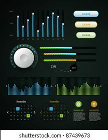 infographics elements and EQ