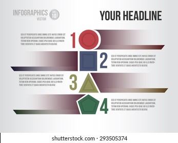 infographics elements in High resolution for layout, banner, number options, step up options, contain EPS10 format with some additional icons.
