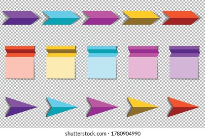 Elementos de infografía en un fondo transparente. Objetos vectoriales aislados. EPS 10