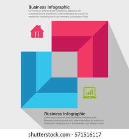 Infographics Elements, Start Up Business Conceptual.
