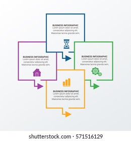 Infographics Elements, Start Up Business Conceptual.