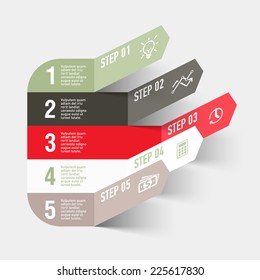 Infographics elements. Vector.