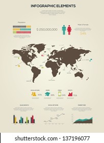 Infographics Elements. Vector Illustration