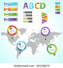 Infographics Elements. Vector Illustration