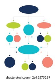 Infographics flow chart, scheme, diagram.