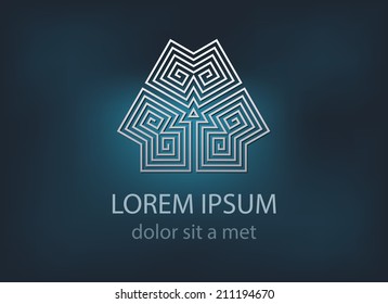 Infographics. futuristic abstract vector background.