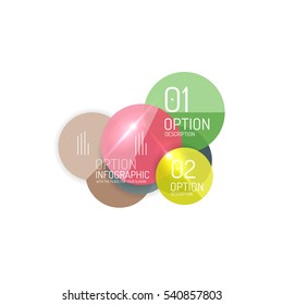 Plantilla de negocio geométrica de infografía, fondo abstracto vectorial para diseño de flujo de trabajo, diagrama, opciones de número o diseño web