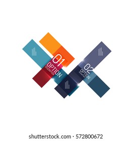 Infographics geometric business template, vector abstract background for workflow layout, diagram, number options or web design