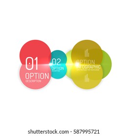 Infographics geometric business template, vector abstract background for workflow layout, diagram, number options or web design