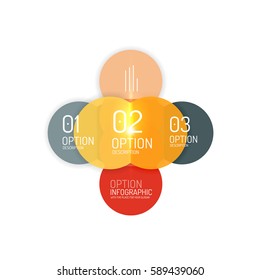 Infographics geometric business template, vector abstract background for workflow layout, diagram, number options or web design