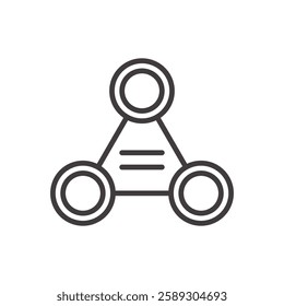infographics icon isolated stroke in black color
