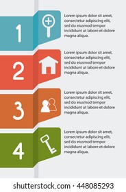 Infographics icon. Retro design. Vector graphic