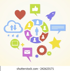 Infographics Icons Vector