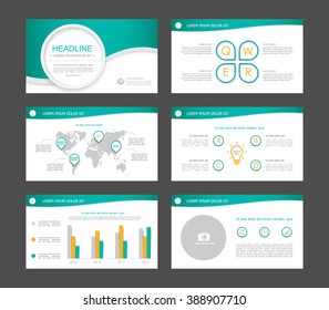 Infographics for leaflet,flyer,presentation,templates,web,marketing. Business infographics, green version.