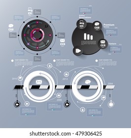 Infographics master collection, vector