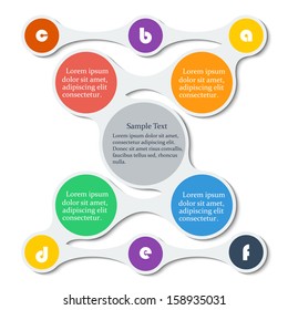 Infographics , Metaball style