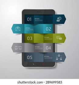 infographics mobile phone and communication technology data